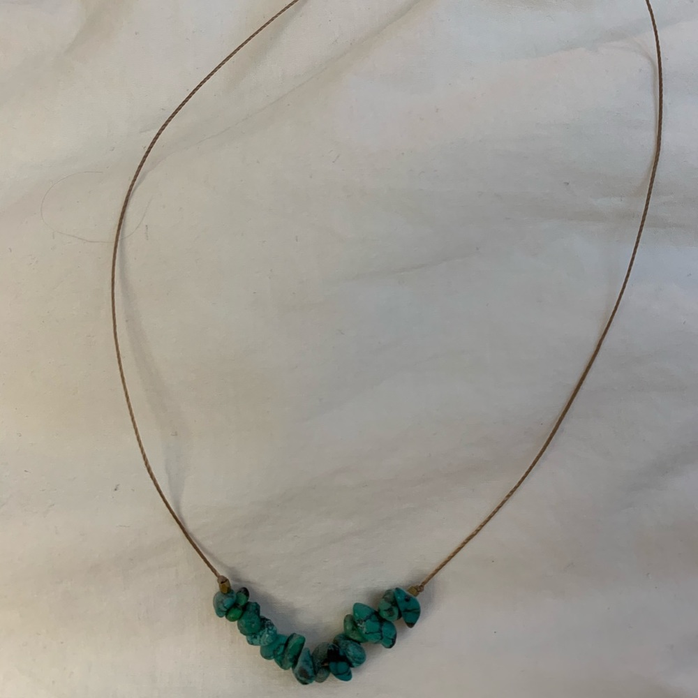 Blue Stone Necklace